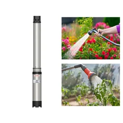 V-Guard (Neon-T1512) 1.5 HP 4 inch (100 mm) 12 Stage Water Filled Borewell Submersible Pump With 1 Year Warranty